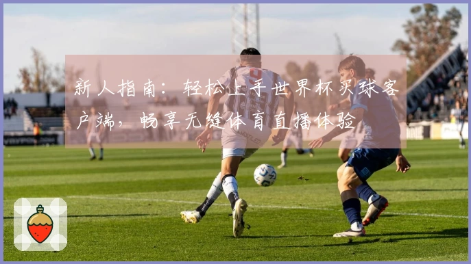 新人指南：轻松上手世界杯买球客户端，畅享无缝体育直播体验